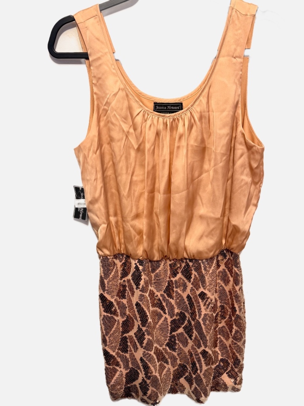Jessica Howard tank sequin mini dress